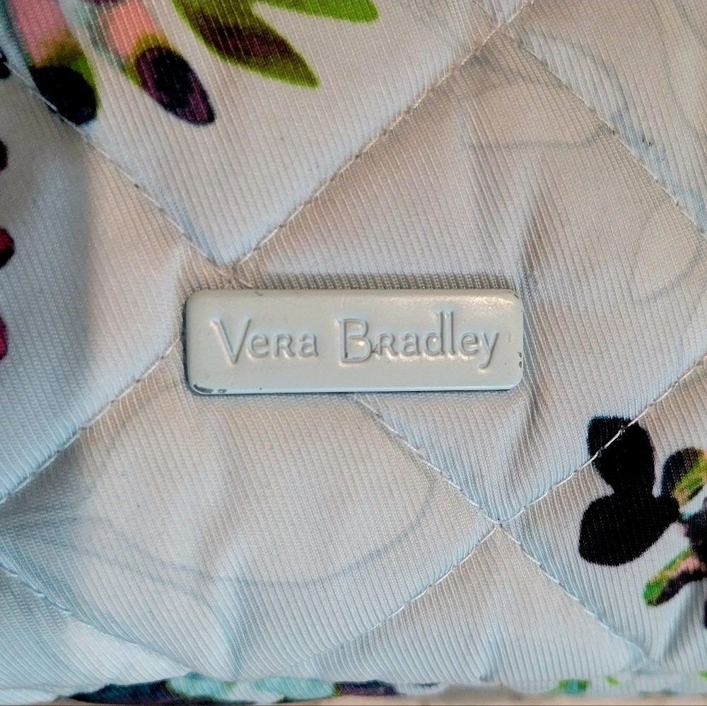 Vera Bradley Quilted Floral Crossbody Bag - Light Blue Floral - Picture 3 of 8
